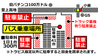松本IC西の地図